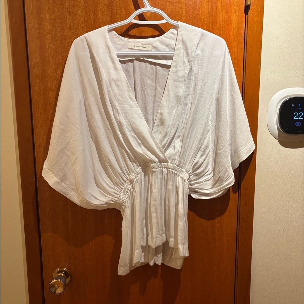 Mustard Seed Cream Top